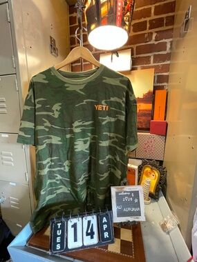 YETI camaflouge shirt